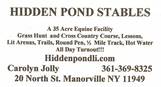 Hidden Pond Stables